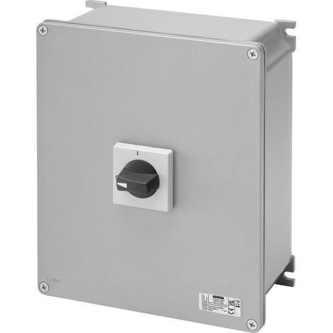 INTER-SECTIONNEUR MÉTAL 100A 8P COMMANDE GEWISS GW70727M
