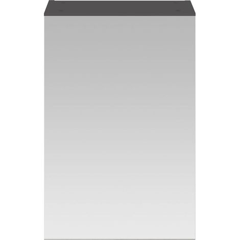 450 Single Mirror Cabinet (180mm Deep)