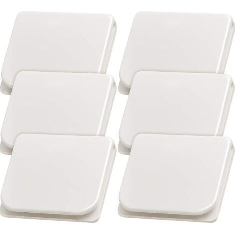 Clips de rideau de douche Clips de rideau de pulvérisation coupe-vent Clips de rideau autocollants Clips de protection de protection de douche (6 pièces) (1/5)