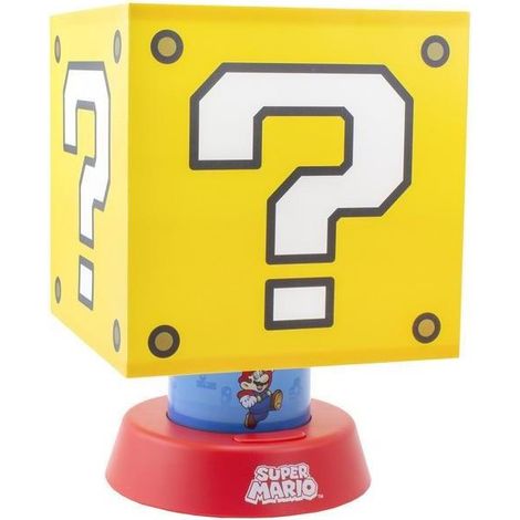 Lampada Super Mario Icon gialla 26,6 cm di altezza (1/4)