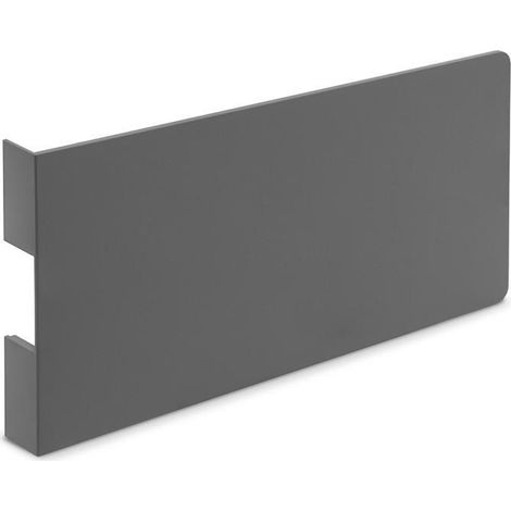 tapa para mecanismo slimwinch acabado gris tipo herraje embutir (1/2)