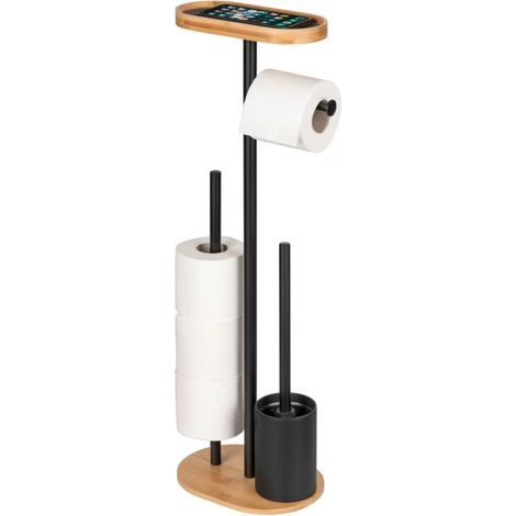 Toilettenpapierhalter mit Handyablage RIVALTA, 4in1 (1/5)