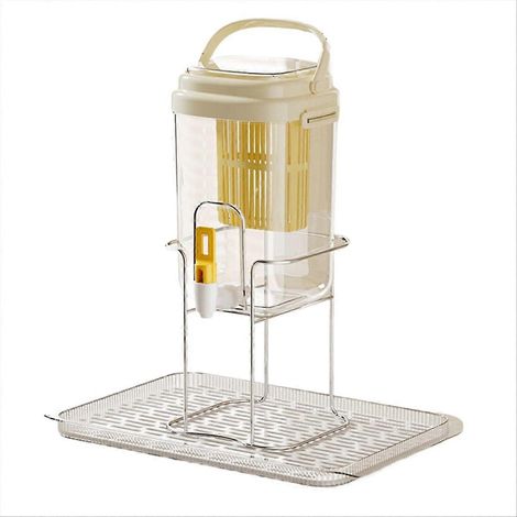 Froid bouilloire avec faucet réfrigérateur jus pichet à eau maison plastique beverage distributeur filtre boisson (1/5)
