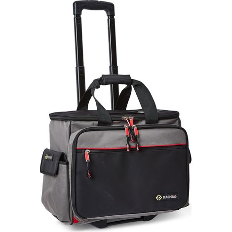 Malette Outils sur Roulettes, Caisse a Outil de Technicien, Sac à Outils de Electricien, Boite a Outil Vide, Rangement des Outillage, Sacoche Roulante, Trousse Vide, MA2650 (1/5)