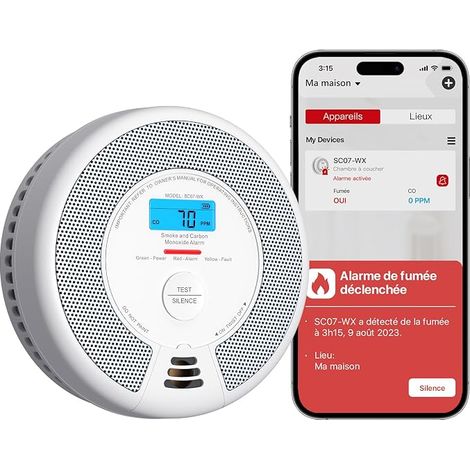 SC07-WX Smoke and CO Detector (1/5)