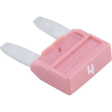 Mini fusible plat 4 A MTA Automotive 341.123 330.023 rose 1 pc(s) C10138