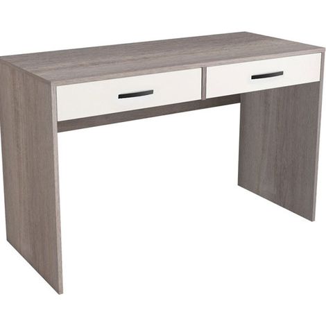 Scrivania ufficio porta pc rovere grigio. Scrivanie