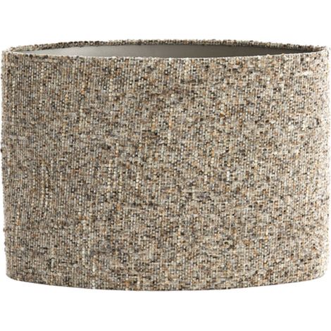 Light & Living - paralume - Osire - grigio - tessile - E27 - (1/4)