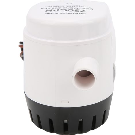 Automatische Tauchbilgepumpe 24V 2839L/h, rostfrei und feuerfest, mit integriertem Schwimmerschalter (1/5)