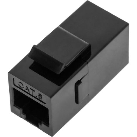 RJ45 RJ45 Keystone femelle à femelle (Cat.6 UTP) (1/5)