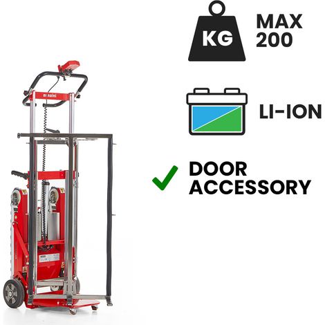 Carretilla sube escaleras eléctrica Buddy para transporte de carpintería con batería de litio Superpower 200 kg (1/5)