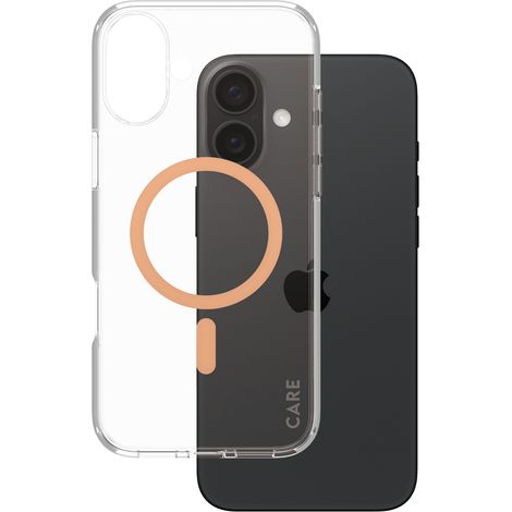 Care by PanzerGlass Flagship Case iPhone 16 Plus 6,7" Peachy MagSafe 1375