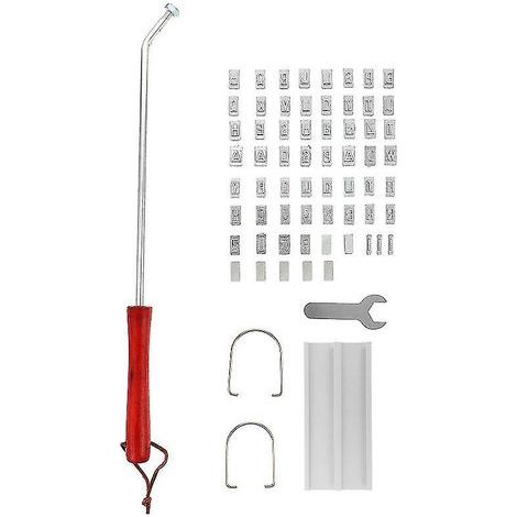 Fer à marquer en acier inoxydable pour usage en cuisine (1/3)