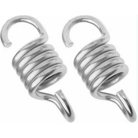 Hamac Printemps, 2PCS Heavy Duty Crochet Extension, Punching Hanger Balancelle Accessoires pour Hamac chaises hamac et Balançoires Porch (1/5)