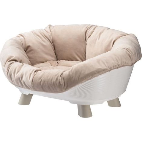 Ferplast Sofa Throne 4 weißer Hundekorb (1/5)