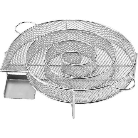 Générateur de fumée froide pour barbecue ou fumoir, fumage à chaud et à froid de la poussière de bois, saumon, brûlures d'inox (1/5)
