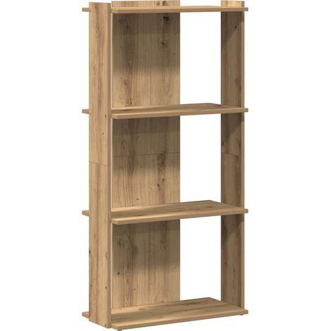 Maison Exclusive - Bücherregal 3 Böden Artisan-Eiche 60x30x120 cm