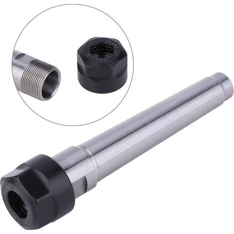 Porte-pince à cône Morse MTB1 ER11-M6 pour tour CNC, plage de serrage de 1 à 7 mm (1/5)