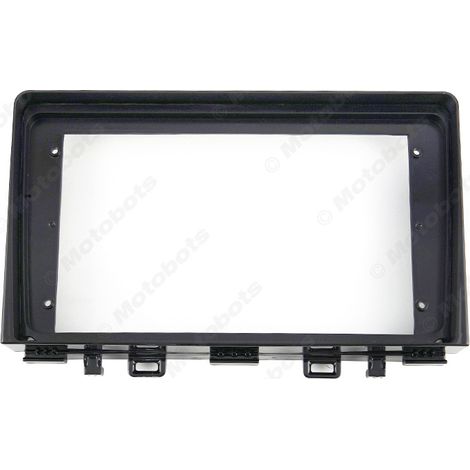The versatile frame is suitable for retrofitting 9-inch Android large-screen navigation panels for 2016-2018 Kia Rio 3rd generation models. (1/3)
