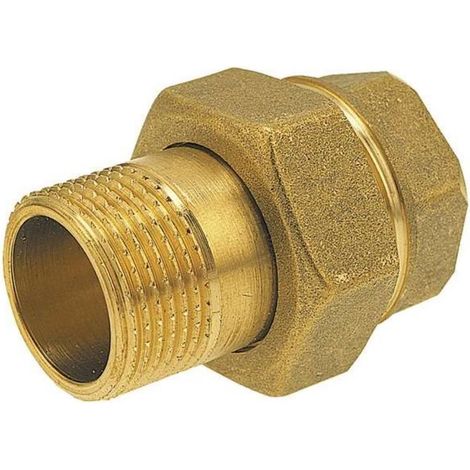 Ferro Raccord de plomberie en laiton chromé 3/8 pouce (1/2)