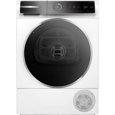 Bosch Serie 6 WQB246C0II Serie 8 Asciugatrice a pompa di calore 9 kg Bianco