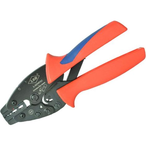 Pince à dénuder Pince à sertir for embouts de fil 0,5-2,5 mm² Liens de câble isolés Outils de sertissage manuels L-02WF2C (1/3)