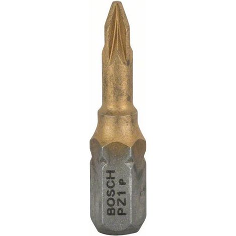 Bosch 25x Schrauberbit Max Grip, PH 1, 25 mm - 2607002487