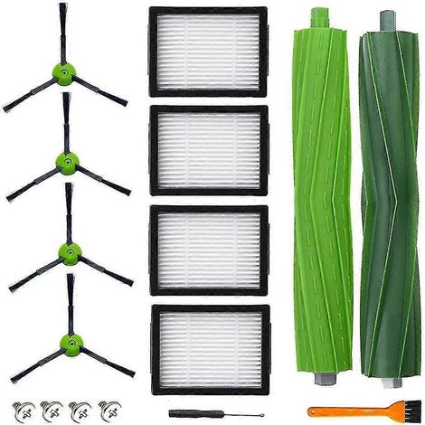 Brosse principale, brosse latérale, filtre HEPA pour aspirateurs robots J7 et J7+ (1/5)