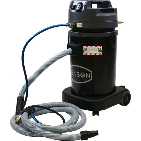 ASPIRATEUR P371-2 CERTIFIÉ M PRISE ÉLECT & PNEUM - CUVE 37L RENSON (1/3)