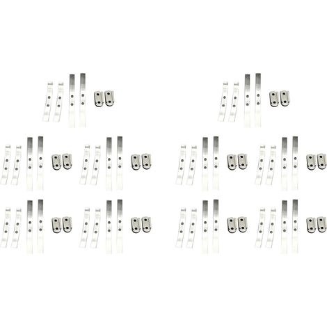 Suspension de Ressorts à Lames D'Absorption des Chocs en Acier 20 Paires pour D12 B14 B24 B16 B36 RC Accessoires de PièCes de Voiture de Camion (1/5)