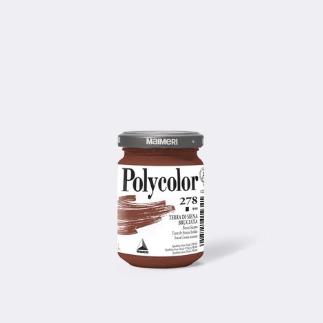 Polycolor 140Ml. Terra Siena Bruciata 278 X1 (1/2)