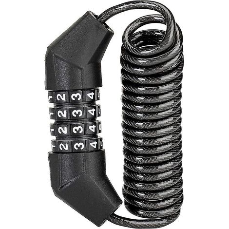 Antivols pour casques, vélos, scooters et motos, avec code de sécurité. Antivols à code pour casques, vélos, scooters et motos. (1/5)