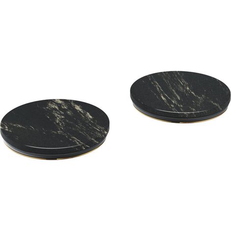 Semelles Atrio Private Coll. 48463 Vanille Noir Caesarstone chrom (1/2)