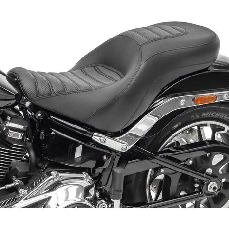 Selle Biplace pour Harley Davidson Softail Low Rider / S / ST 18-25 Craftride HX2 Comfort