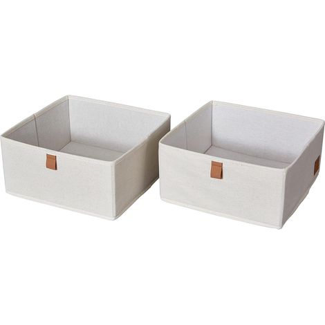 Organisateur Tiroir, Beige, Lot de 2 (1/5)