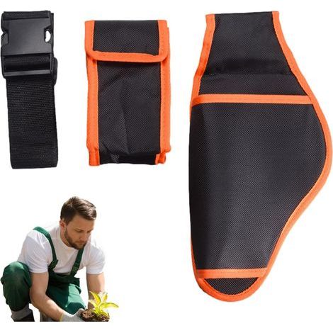 CSPARCV 1 Stück Garten-Bauchtasche, Gürteltasche für Gartenarbeit, strapazierfähige, verstellbare Gartenwerkzeugtasche – Gürteltasche für Gartenarbeit, Holzbearbeitung, Heimwerken und Floristik. (1/5)