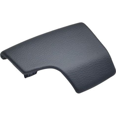 4K1713139D Couvercle de pommeau de levier de vitesse perforé à gauche pour Audi A6 C8 A7 2019+ 4K1 713 139D (Noir)