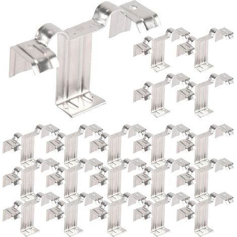 Lot de 20 boucles de drainage photovoltaïques pour panneau solaire 30 mm (1/5)