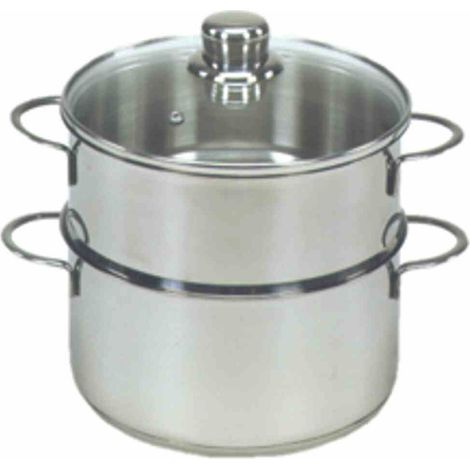 Biodünster Kartoffeldämpfer 3,6 l Ø20cm Edelstahl (1/3)