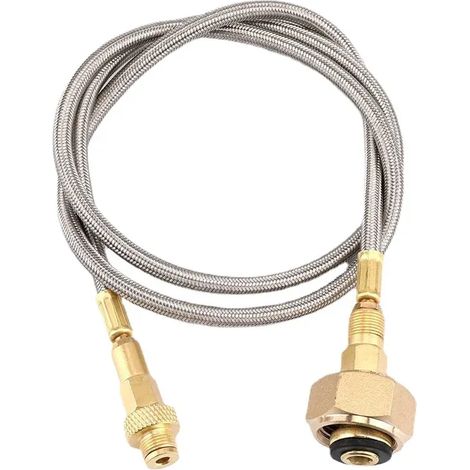 Tuyau de raccordement pour réservoir de gaz de réchaud de camping, adaptateur pour brûleur extérieur, modification de la valve du réservoir de gaz, réchaud à cassette, réchauds de cuisine portables (1/4)