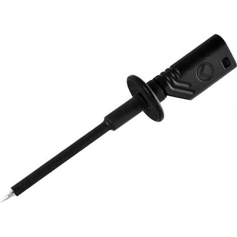 Pointe De Touche De Sécurité - Cat Iii 1000 V - Connexion Enfichable 2 Mm - Acier Inoxydable - Noir - 1 Pièce (1/2)