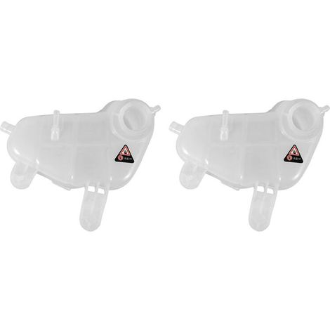 Deux réservoirs d'expansion de liquide de refroidissement (95048411) pour pièces automobiles Chevrolet Sonic 2012-2015.