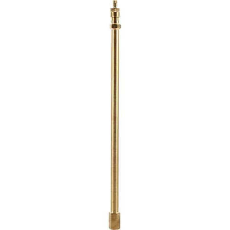 Keenso Adaptateur d'extension de valve de pneu en laiton pour moto, vélo, tondeuse et scooter (200 mm). (1/5)