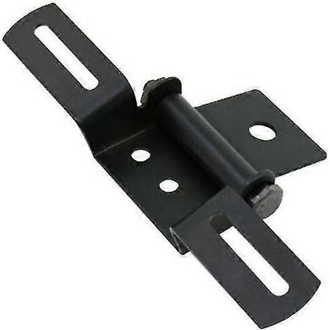 Universeller, klappbarer und verstellbarer Motorrad-Kennzeichenhalter (schwarz) (1/5)