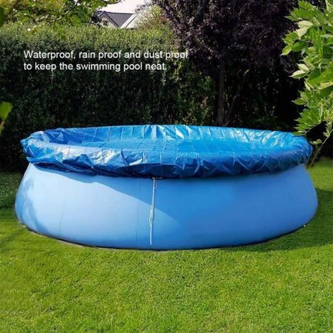 Couverture de piscine - - Étanche - Anti-pluie - Anti-poussière - Diamètres 210 à 495 cm (1/4)
