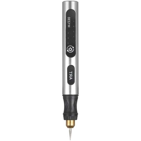 Mini-Akku-Rotationswerkzeug, 3 Geschwindigkeiten, 5V-Akku, inklusive 4 Schleifaufsätzen, USB-Ladefunktion, vielseitiges Elektrowerkzeug zum Schleifen, Polieren, Bohren, Ätzen, Gravieren und für DIY-Ba (1/5)