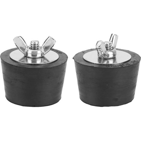 Set di 2 tappi di espansione in gomma da 1,5" – tappo di sicurezza invernale – per tubature di spa e piscine