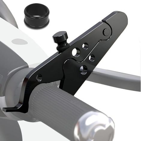 Moto Régulateur de Vitesse Aide Universelle Pince D'accélérateur de Croisière Outil Poignée de Verrouillage de Moto Avec Anneau en Silicone (1/5)