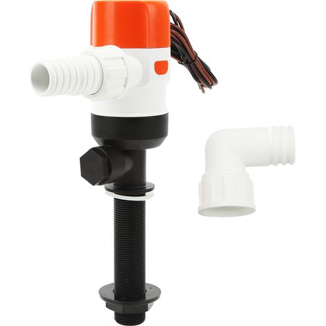 Pompe aération 12V DC submersible SFBP1 G1100 13C 1100GPH 3m levage Fish Saver (1/5)