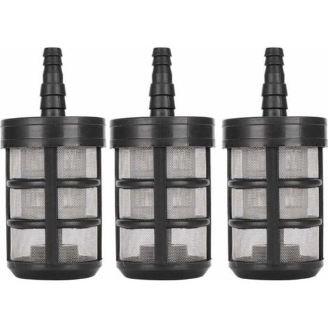 Crépine Filtre À Tuyau D'Aspiration - Acier Inoxydable 304 Et Caoutchouc Écologique - Pour Pompe À Eau Pulvérisateur Industriel - 3 Pièces (1/5)